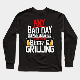 grilling Long Sleeve T-Shirt